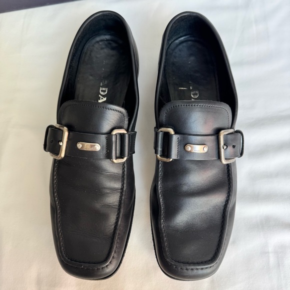 mens black dress shoes with silver buckle Men's Vintage Buckled Leather Court Shoes  Traditional Scottish Dress   Top Notch Vintage
